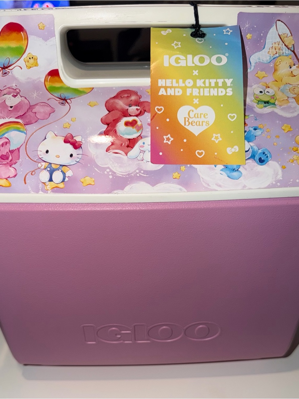 IGLOOxHello Kitty & Care Bears Cooler - Pink